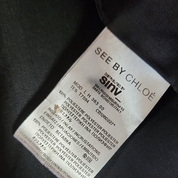 SEE BY CHLOE |  Black Jacket - Picture 6 of 6